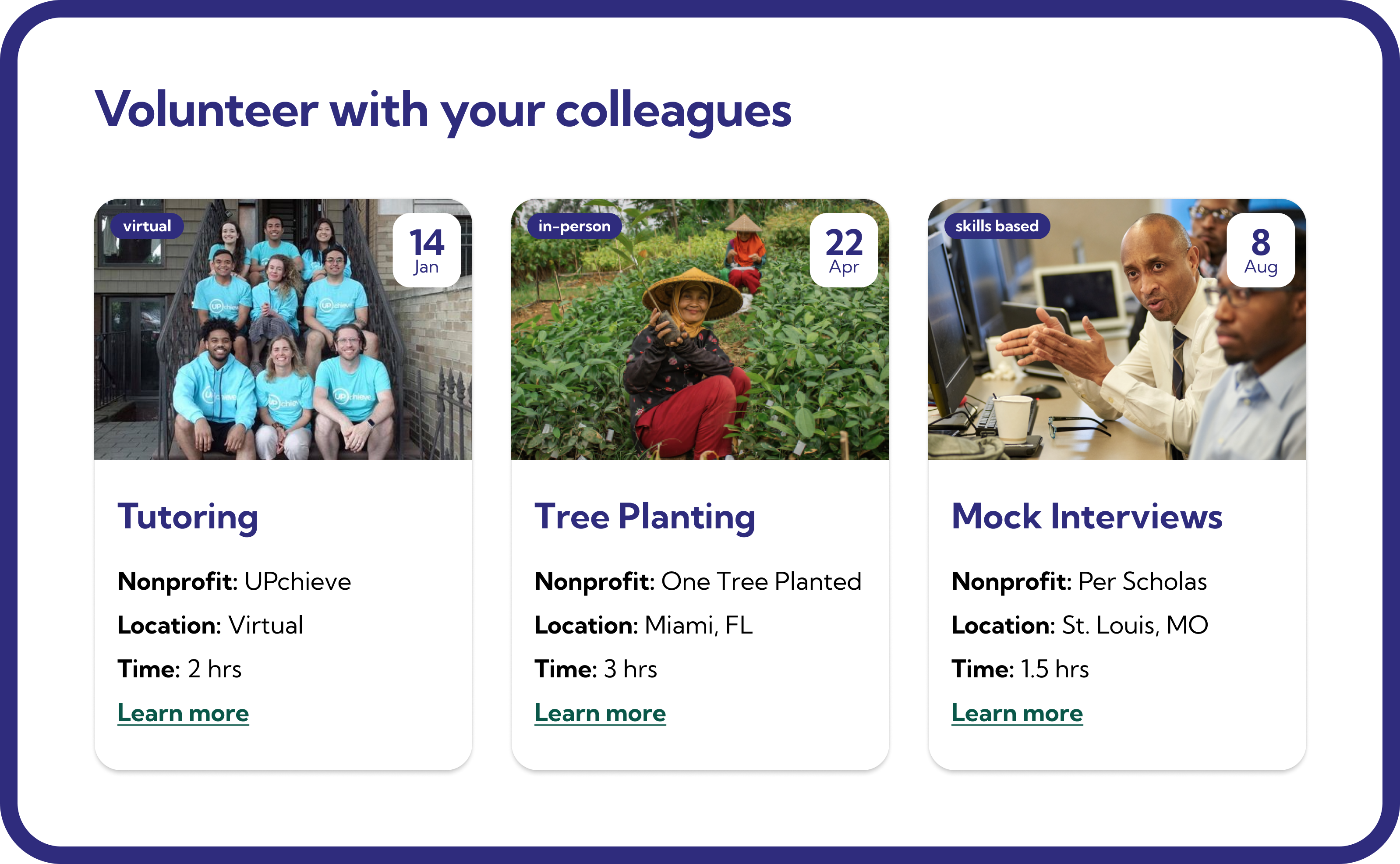 screenshot of Percent Pledge